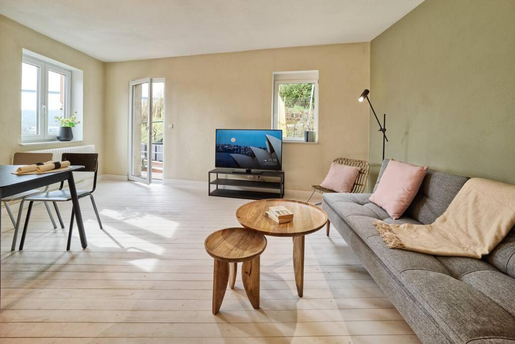 Mosel-Auszeit - Fewo Mit Sauna & Sonnenterrasse - Ideal Fuer 2 Personen Urzig Bagian luar foto